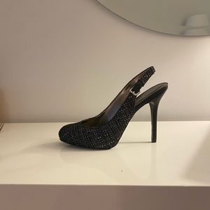 New! Never worn! Ann Taylor Loft Tweed Slingback Pumps